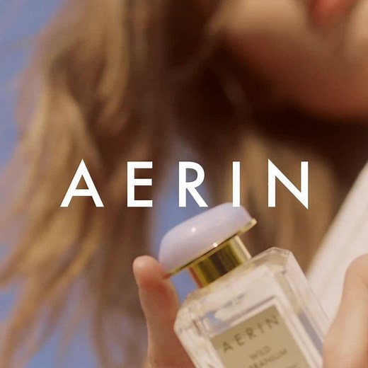 Introducing the newest addition to AERIN. #WildGeranium: a whimsical fragrance with airy floral notes. Your new favorite fragrance. | Estee Lauder
