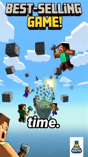 Minecraft Was Built in 6 Days 🎮✨ #GameFacts