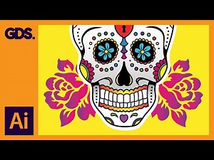 Colouring a vector drawing in Adobe Illustrator Video Lecture - Class 6