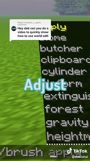World Edit Tool: Brush Tutorial for Minecraft