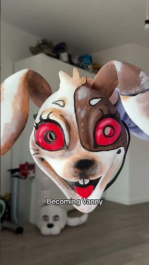 Vanny Five Nights at Freddys cosplay I made (mask from 3D print service) #cosplay #fnaf #vanny