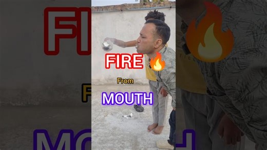 CornStarch + FIRE FireBall😱 | Surface Area Experiment | Ankit Prakash