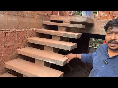 Center beam staircase