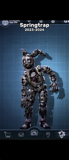 The evolution of Springtrap 2040-1983#fnaf #edit #fnafedit #stickwarlegacy #fnafar