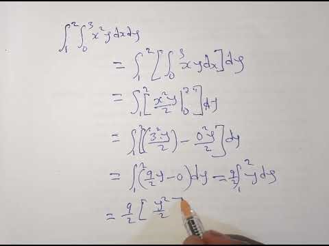Double integration alex maths