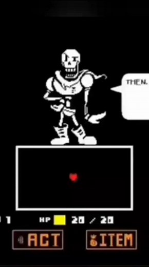 Papyrus' Special Attack in Undertale - Epic Animation