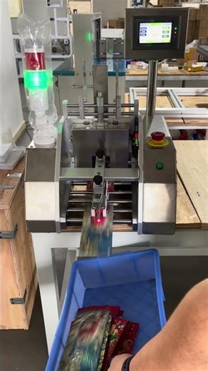 Automatic Card Paper Feeding Paging Labeling Paper Envelope Counting Machine #countingmachine