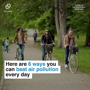 32K views · 1K reactions | Everyday solutions to a global problem. ️ Submit your idea for improving air quality on UpLink: https://l.linklyhq.com/l/LUNS UpLink - World Economic Forum | World Economic Forum | Facebook