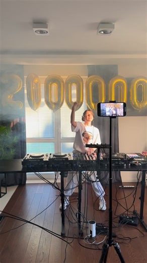 Hi everyone! ❤️✨ Tomorrow I’m dropping my new DJ set on YouTube!! 🎶🔥 I can’t wait for you to hear it - are you readyyy? 😎🔊💃 #djset #djmix #realdjing #melodictechno #progressivehousemusic | DJ GABI