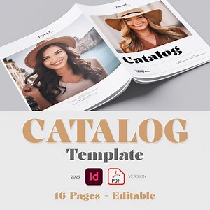 Product Catalog Template | Wholesale Line Sheet | Indesign Template - Etsy
