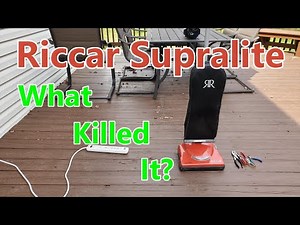 Riccar Supralite Repair | What A Mess