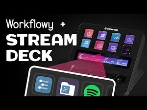 NEW Elgato Stream Deck plus Workflowy for the ULTIMATE Productivity Setup for Mac and PC Users