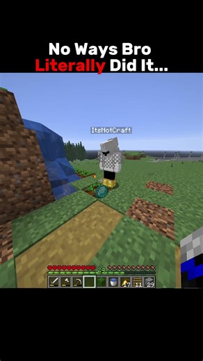 Pov Coming After 4 Hours From Mining To Check What Bro Build.. #minecraft