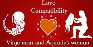 Aquarius Woman and Virgo Man