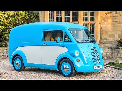 Introducing the all-new, all-electric Morris JE - the new van about town.