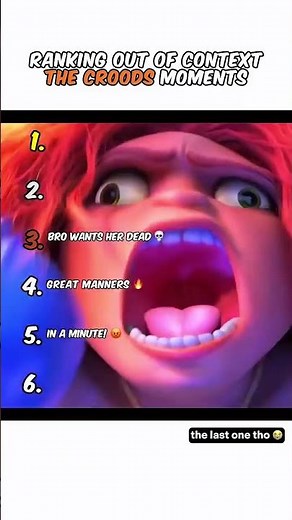 RANKING THE CROODS MOMENTS THAT MADE US LAUGH AND CRY 😭