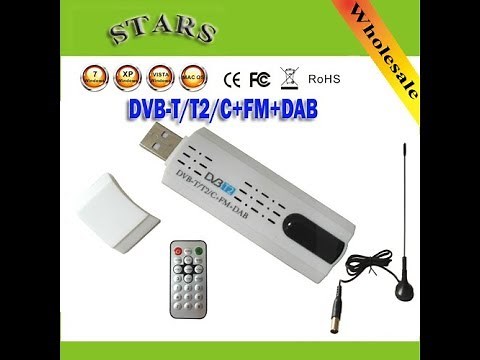 Digital satellite DVB t2 usb tv stick Tuner with antenna Remote HD TV Receiver for DVB T2DVB CFMDAB