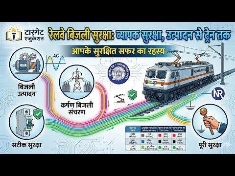 Railway Electricity Safety: Generation se Lekar Train tak Poori Jaankari | Target Education