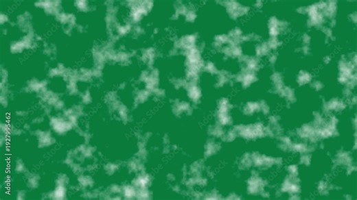 Clouds opening closing 2d animation, cartoon motion cloud movement chroma key, Moving clouds seamless animation on green screen background. perfect for cinema, background, digital composition. 4k