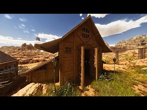 Western Dino Stables | Build Tutorial | ARK: Survival Ascended