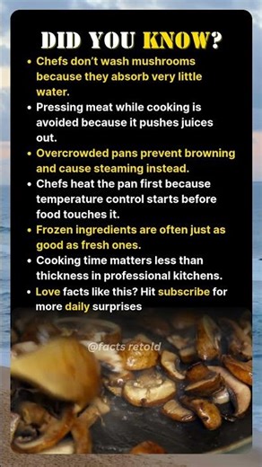 Chefs Do the Opposite of What You Were Taught