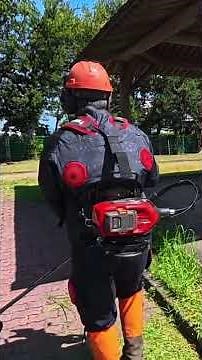 [Weeding] Make it well-made - Japan's first Zenoah backpack-type electric weed trimmer is great #...