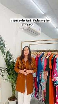 Jaipuri collection #kurtisbusiness #kurtimanufacturer #kurtiwholesaler