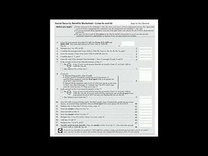1040 Instructions pt 134 Social Security Benefits Worksheet—Lines 6a and 6bfor tax year 2025 pg 32