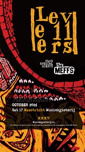Op zaterdag 17 oktober komt Levellers naar Muziekgieterij met hun tour ter ere van het 35-jarige bestaan van hun album ‘Levelling The Land’. De tickets voor deze must see liveband zijn te koop vanaf 20 februari om 11:00. | Muziekgieterij