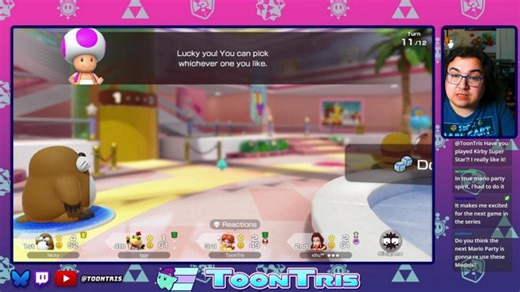 Mario Party Jamboree with YOU! Starting Super Mario Galaxy 2 GREEN STARS Later