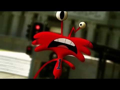 Cartoon Network City bumpers (2005) The crosswalk