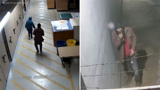 Surveillance video shows suspects in California museum storage facility heist of 1,000+ items