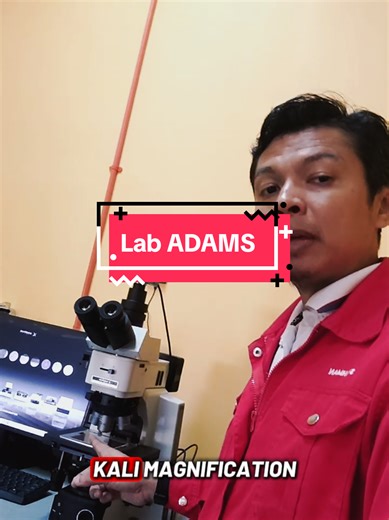 Makmal Advanced Digital Microstructure & Surface Analysis (ADAMS) #kktmkemamanmechanical #jommasukktmkemaman #tvetmara #oilandgas #welding