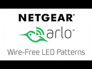 Arlo Wire-Free LED patterns -First generation camera and base station-