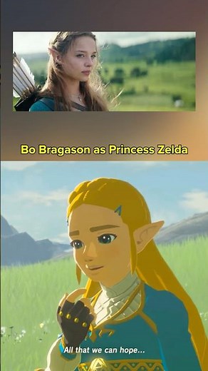 First look at live action Link and Princess Zelda in Nintendo's The Legend of Zelda movie