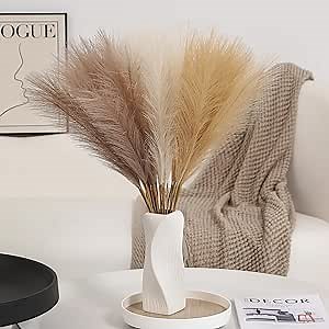 30pcs Pampas Grass Decor - 24 Inch Boho Home Decor, Artificial pompas Floral, Small Faux Pompous Grass for Table Centerpieces, Wedding and Baby Shower Decorations