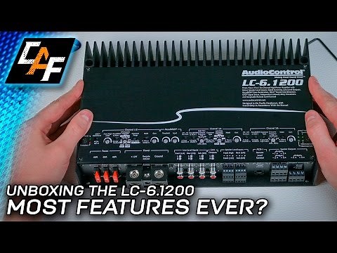 FEATURE PACKED! AudioControl LC-6.1200 6 Channel Amplifier