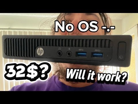 Used 3 Linux Distros before fixing the problem in this Mini HP PC-crap