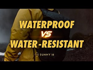 Waterproof Camera Bag vs Water-Resistant Laptop #Backpacks