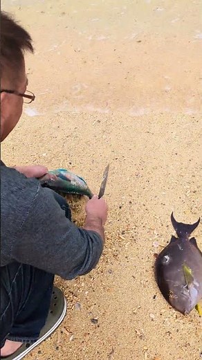 魚のウロコとり #イラブチャー