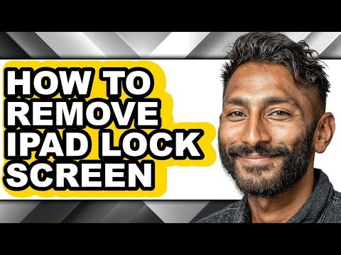 How to Remove Ipad Lock Screen (only Way)