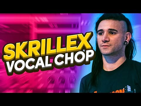 how to Skrillex vocal drop with stock plugins and serum