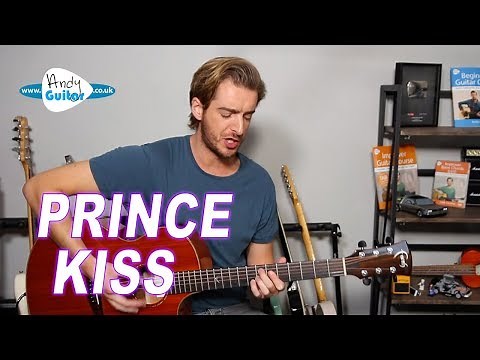 Prince - Kiss Guitar Tutorial/ Cover - Throwback Thursday Guitar Lesson