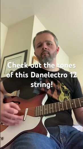 Danelectro 12 String! #guitar #danelectro #voxamps