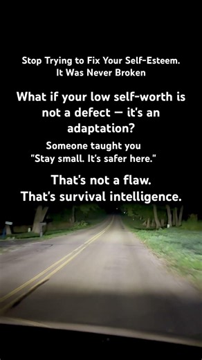 Stop Trying to Fix Your Self-Esteem. It Was Never Broken. #mindset #selflove