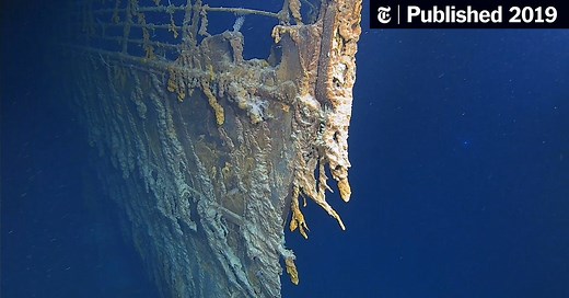 Where the Titanic Shipwreck Rests, New Photos Reveal Extensive Decay
