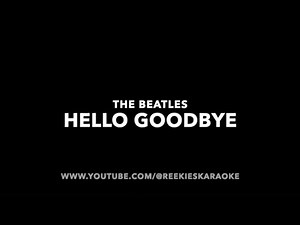 The Beatles | Hello Goodbye | Karaoke