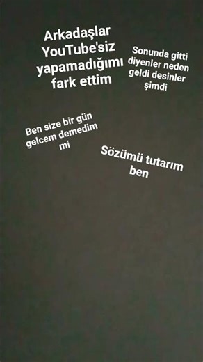 kral geri geldi #ytdayibenionecikarnolur