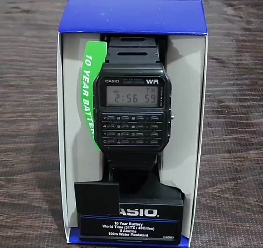 Reloj Casio con Calculadora: Un Clásico Vintage