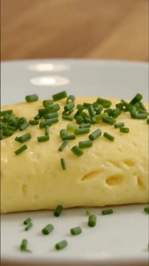 French Omelet #recipe #cooking